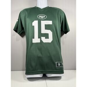 NFL Team Apparel Tim Tebow #15 Jets Youth Jersey Green L 14/16 Football